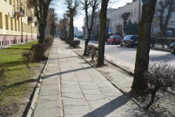 Remont chodników przy ul. Nadfosnej