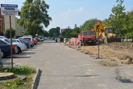 Nowe miejsca parkingowe przy ul. Sikorskiego dzię