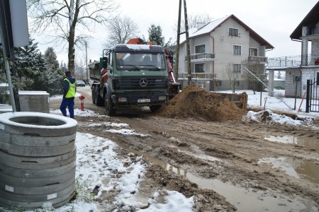Budowa ulicy Bielińskiej