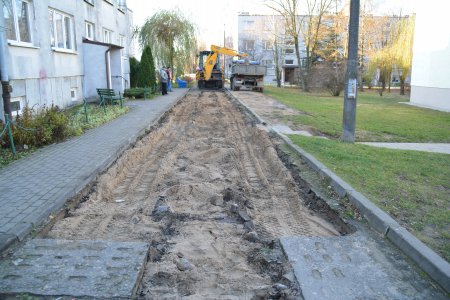 Remont drogi wewnętrznej na osiedlu Kargoszyn
