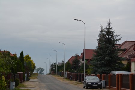 Nowe energooszczędne latarnie na osiedlu Aleksand