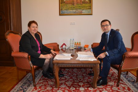 Podpisanie umowy dotyczącej dofinansowania projek