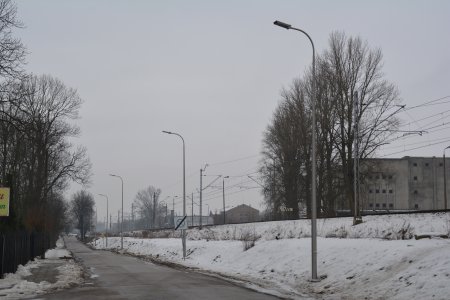 Nowe oświetlenie przy ul. Fabrycznej