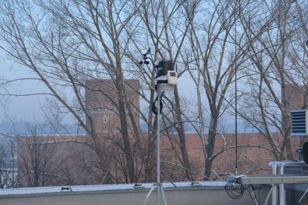 Certyfikowana profesjonalna stacja pogodowa na rat