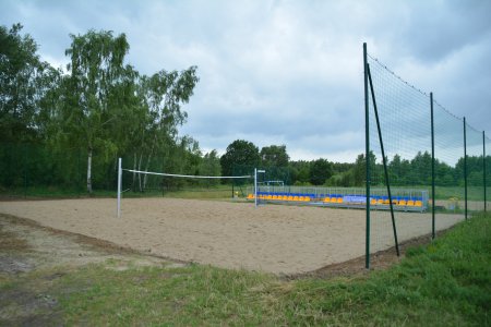 Nowe boisko do siatkówki plażowej