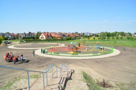 Powstało nowe miejsce aktywnego wypoczynku na osi