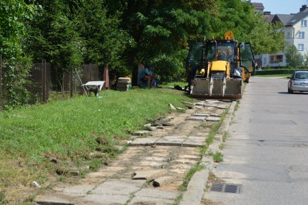 Remont chodników i nawierzchni przy ul. Księcia 
