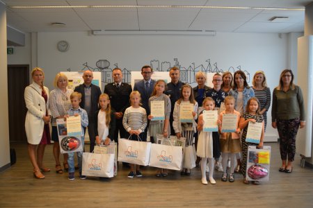 Rozstrzygnięcie konkursu plastycznego „Bezpiecz
