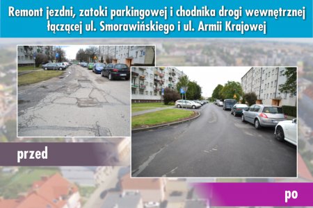 Wyremontowany łącznik między ul. Smorawińskieg