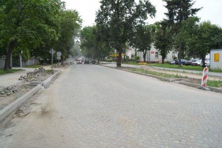 Kolejny etap prac na ul. Sienkiewicza. Zamknięcie