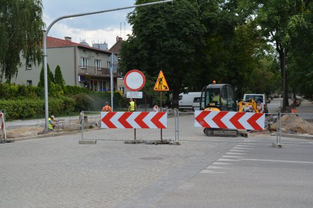 Prace na ul. Sienkiewicza: od dziś zamknięty kol