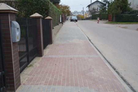 Powstał chodnik przy ul. Dąbrowskiego