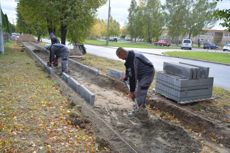 Budowa chodnika w ul. Tysiąclecia