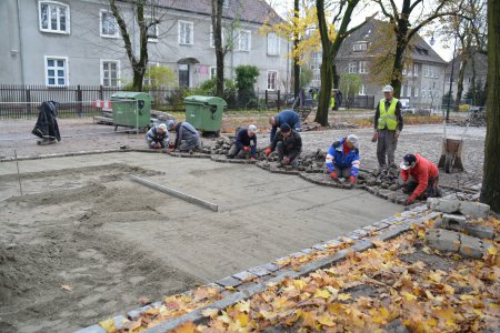 Ul. Sienkiewicza: prace na ostatnim odcinku