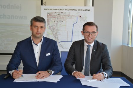 Obwodnica wschodnia Ciechanowa: miasto podpisało 