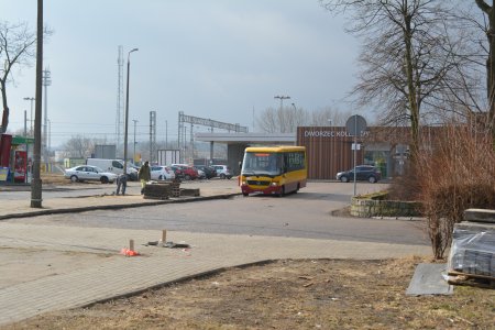 UWAGA: Od poniedziałku prace przed dworcem i zmia