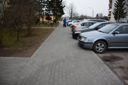 Wyremontowany chodnik przy ul. Reutta