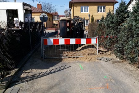 II etap budowy kanalizacji sanitarnej w ul. Ułań