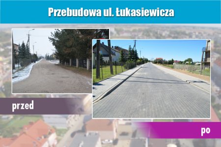 Zakończyła się budowa ulicy Łukasiewicza