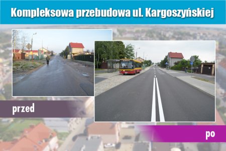 Zakończyła się kompleksowa przebudowa ul. Kargo