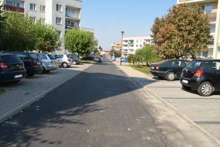 Asfaltowanie ul. Bojanowskiego