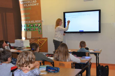 Nowoczesny sprzęt elektroniczny w miejskich podst