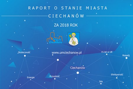 Ciechanów z gotowym Raportem o Stanie Miasta