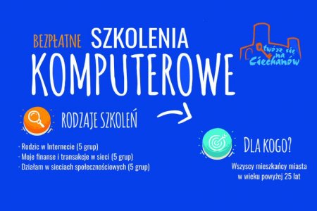 Nabór na kolejny cykl bezpłatnych szkoleń kompu
