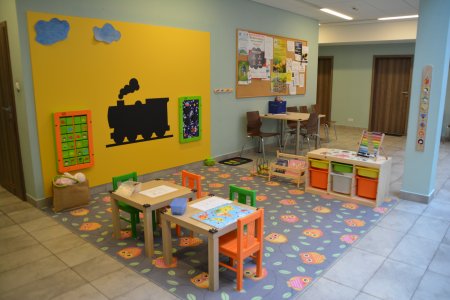 Kąciki zabaw i przewijaki dla dzieci w Urzędzie 