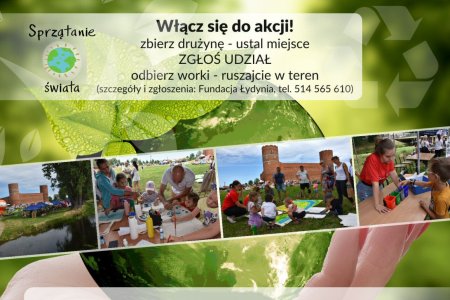 „Sprzątanie świata” – miasto zachęca do u