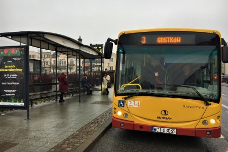 Miejskie autobusy w okresie świąteczno-noworoczn