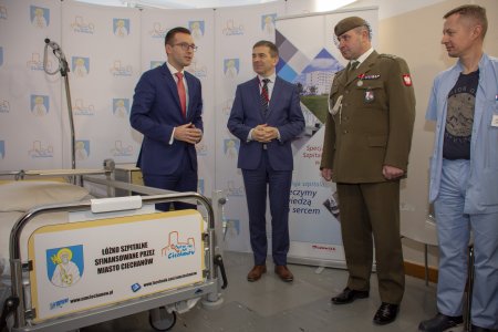 Nowe łóżka w szpitalu dzięki wsparciu miasta
