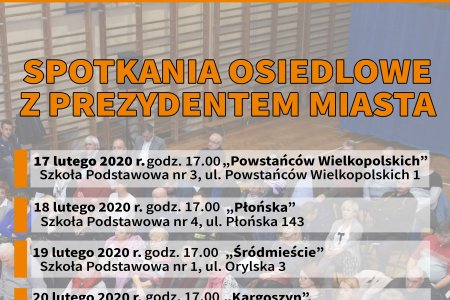 Spotkania osiedlowe z prezydentem