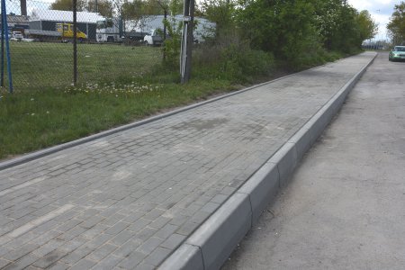 Wyremontowany chodnik przy ul. Towarowej