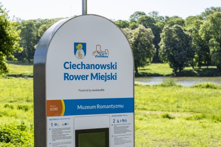 Nowa stacja Ciechanowskiego Roweru Miejskiego