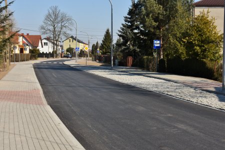 Zakończono modernizację ul. Wesołej i ul. Róż