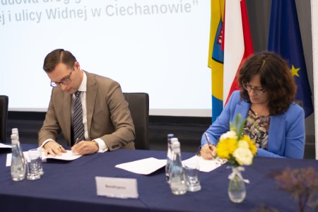 Podpisanie umowy na dofinansowanie do modernizacji