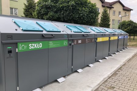 Inteligentne pojemniki na odpady na stałe w Ciech