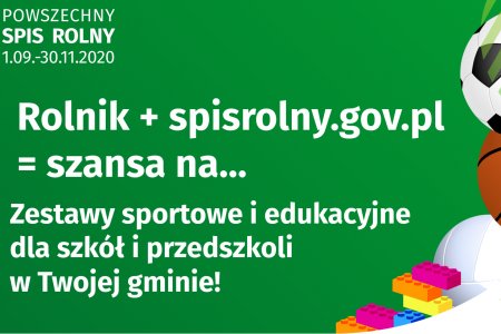 Wesprzyj swoje miasto i spisz gospodarstwo rolne!