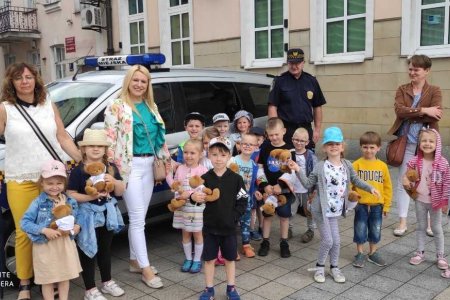 Przedszkolaki w Straży Miejskiej