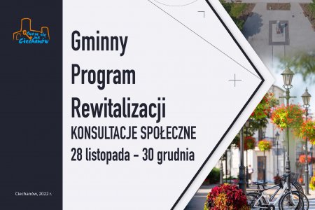 Konsultacje projektu Gminnego Programu Rewitalizac