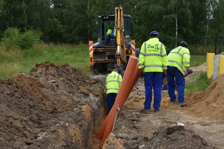Nowe sieci wodociągowe i kanalizacyjne na ciechan