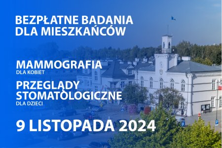 Bezpłatne badania dla mieszkańców