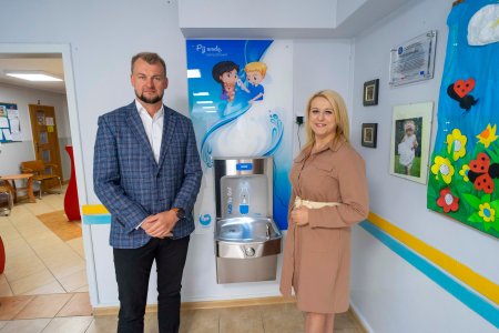 Poidełka z Ciechanowską Kranówką w miejskich p
