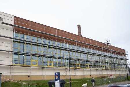 Remont dachu krytej pływalni